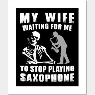 Soulful Serenade - Saxophone Is My Happily Ever After Tee, Tshirt, Hoodie Posters and Art